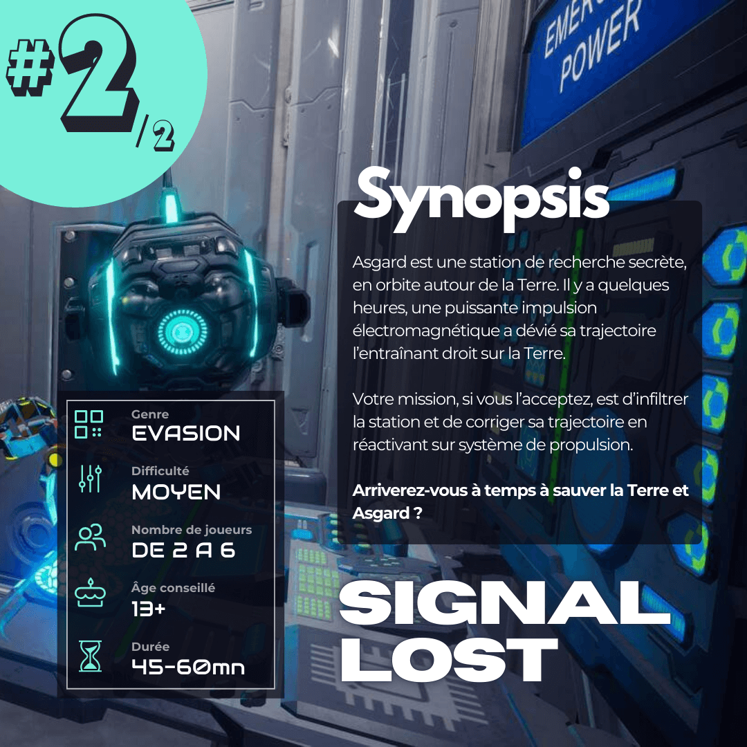 Virtual Arena sur les réseaux sociaux offre des bons plans chaque mois en mettant en avant l'un de ses titres à prix réduits. Pour le mois de février, c'est au tour de Signal Lost !